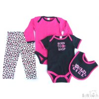 BG18-G: Girl 4 Piece Set (NB-6 Months)